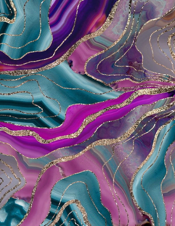 Unicorn Mermaid Agate Glam 2