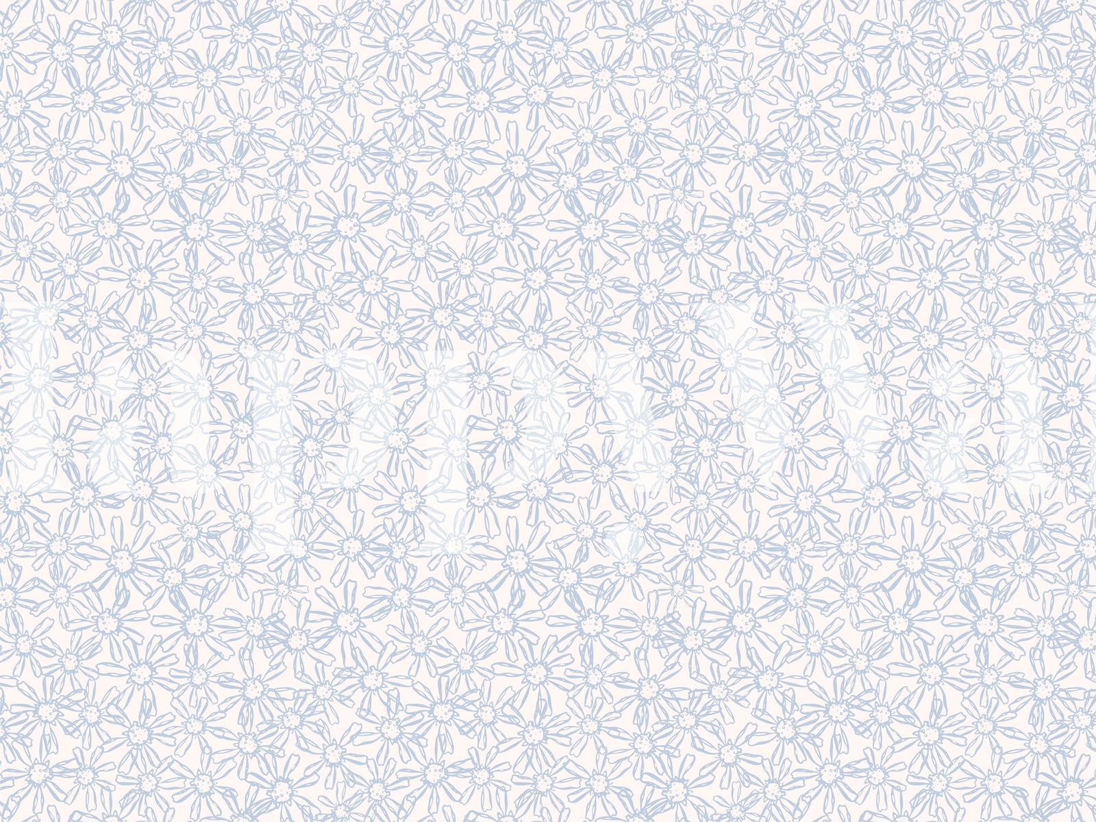 Floral Lace Light Blue Wallpaper | Happywall