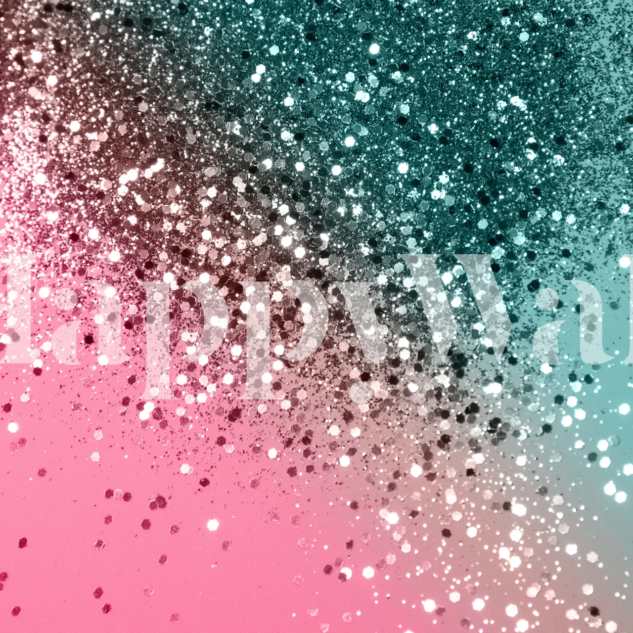 Tapeta Tropical Watermelon Glitter u sobi