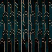 Turquoise Luxury Towers carta da parati