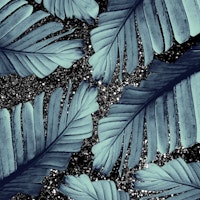 Banana Leaves Glitter Glam 1 ταπετσαρία