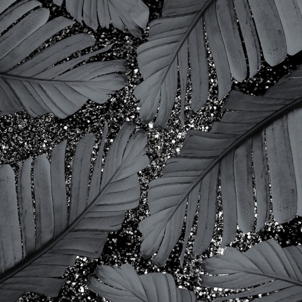 Banana Leaves Glitter Glam 2