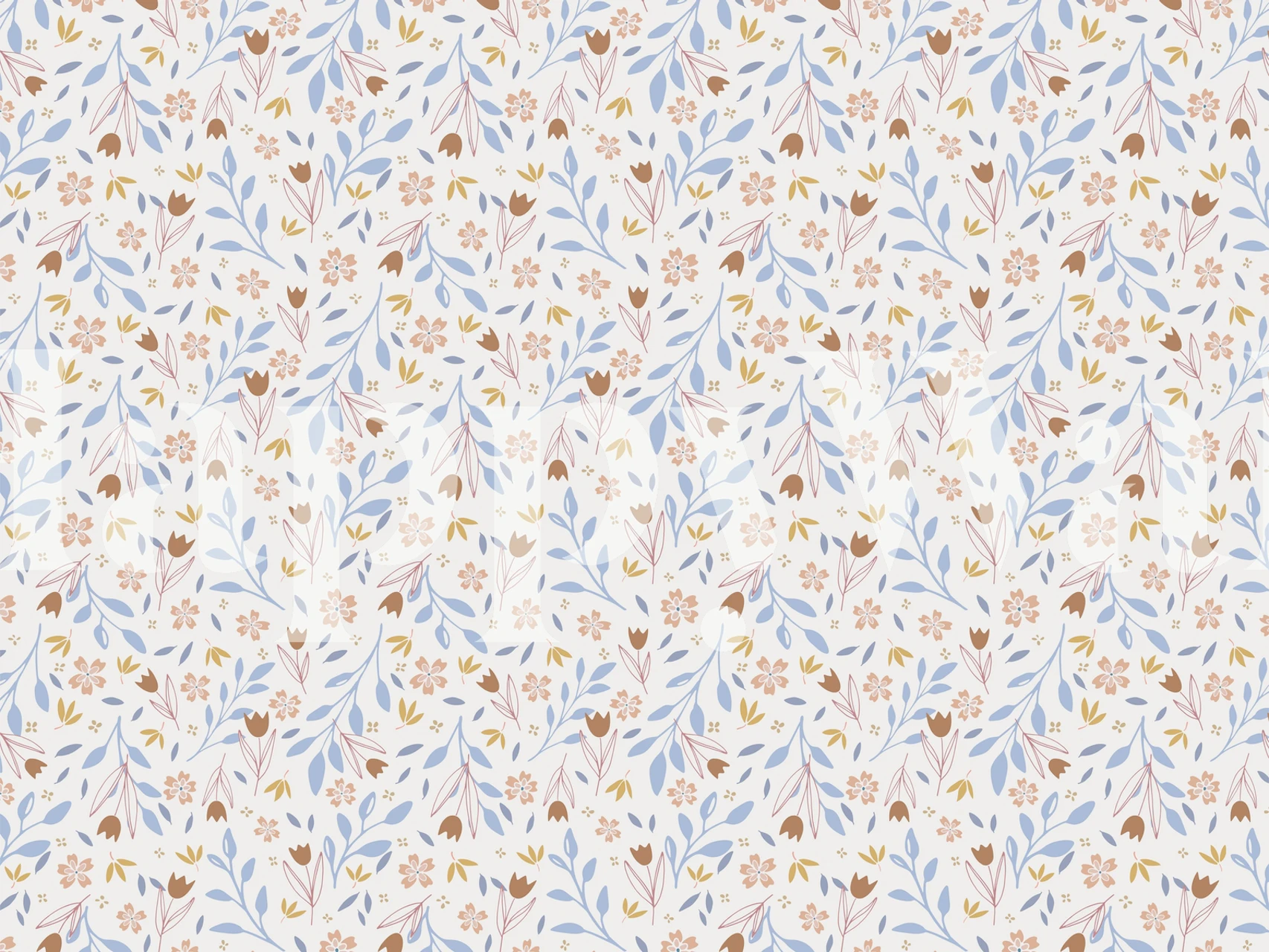 Un mural de pared con un patrón sutil y elegante inspirado en las luces de la aurora con una mezcla de tonos suaves