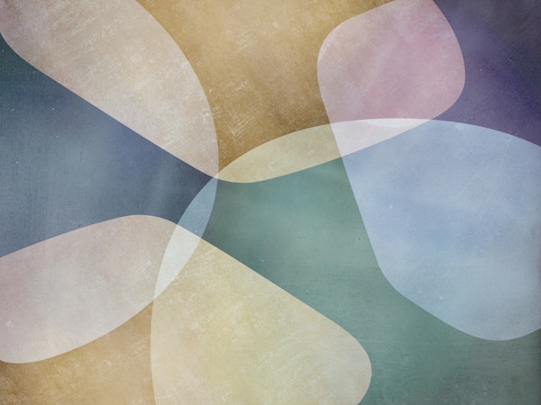 Organic Shapes Pastel Tones