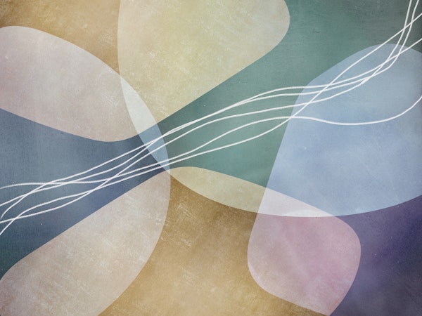 Organic Shapes Wavy Lines