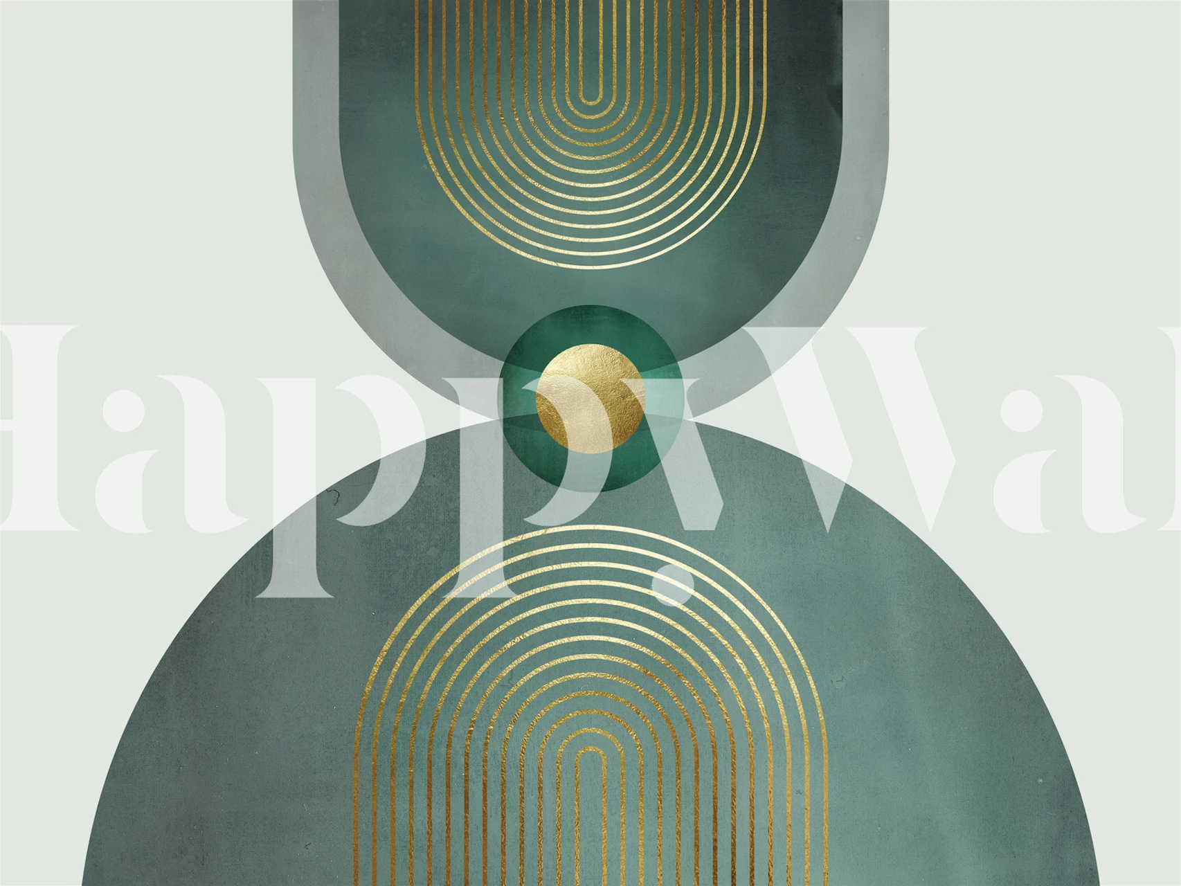 Modern Mid Century 5 wallpaper design in room