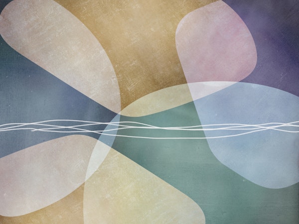 Organic Shapes Soft Pastels