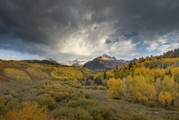 Fall Storm Over Mt Sneffels 1