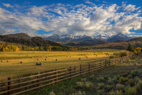 Late Afternoon On A Colorado Farm