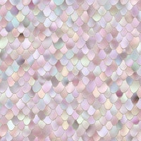 Blush Metal Mermaid Scales tapete