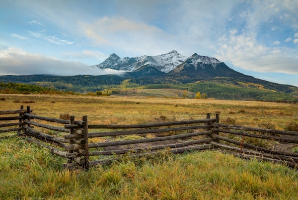 Morning Glory At Mt Sneffels
