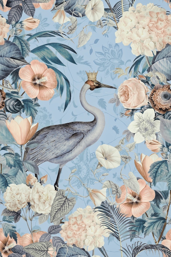 Crane King Blue Cream