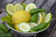Fresh Lemon With Peppers