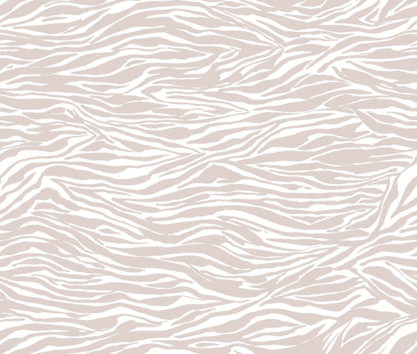 zebra in beige color by Flavie