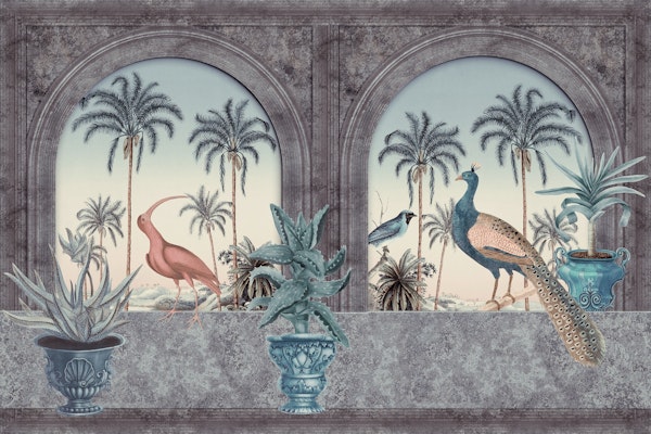 Sultans Palace With Birds