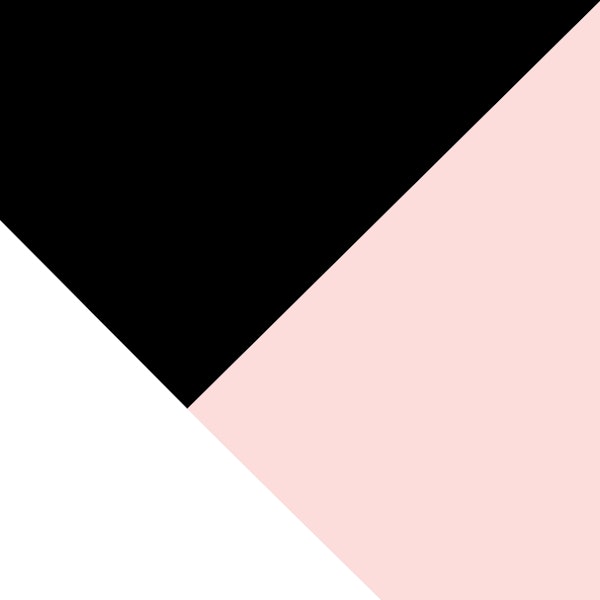 Blush meets Black White Geo 1