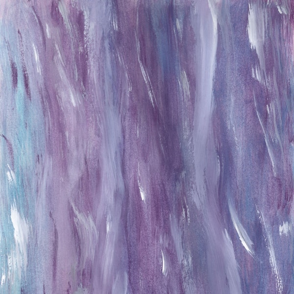 Touching Purple Watercolor 1