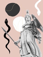 Athena Snake Finesse 2 papel de parede