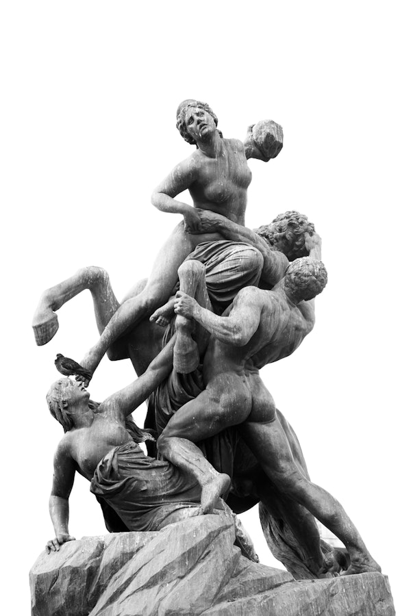 Theseus saving Hippodamia 1