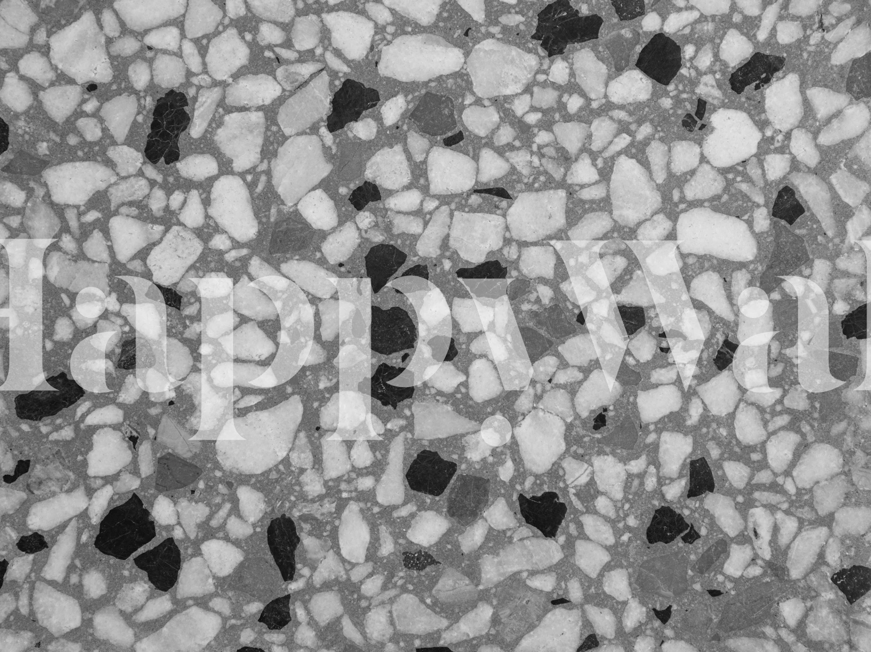 Terrazzo Glam 1 tapet i ett stiligt rum