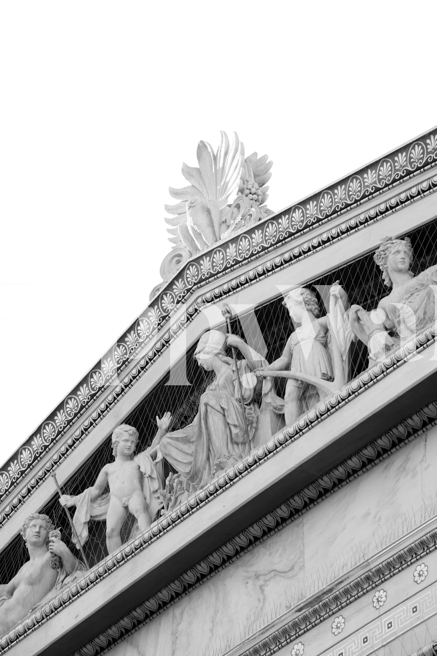 Academy of Athens 2 wallpaper in a room