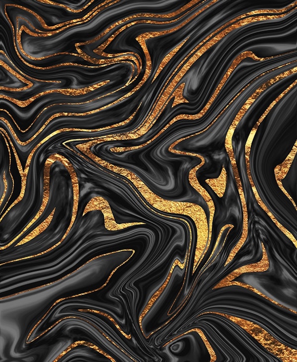 Black Copper Marble 1
