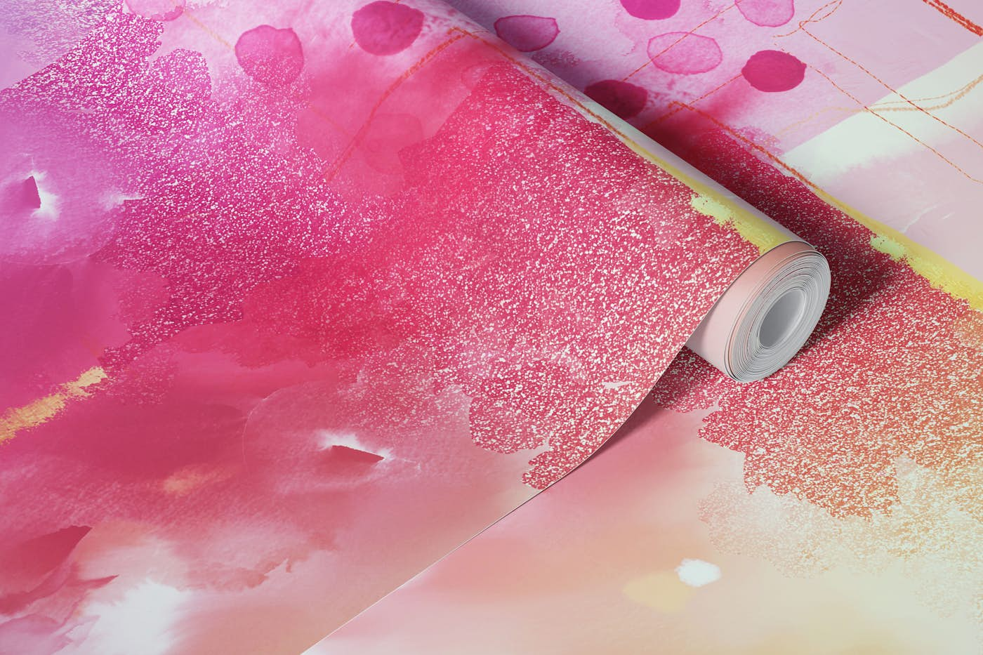 Abstract Paint Drips wallpaper roll