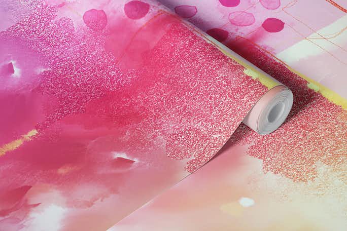 Abstract Paint Dripswallpaper roll