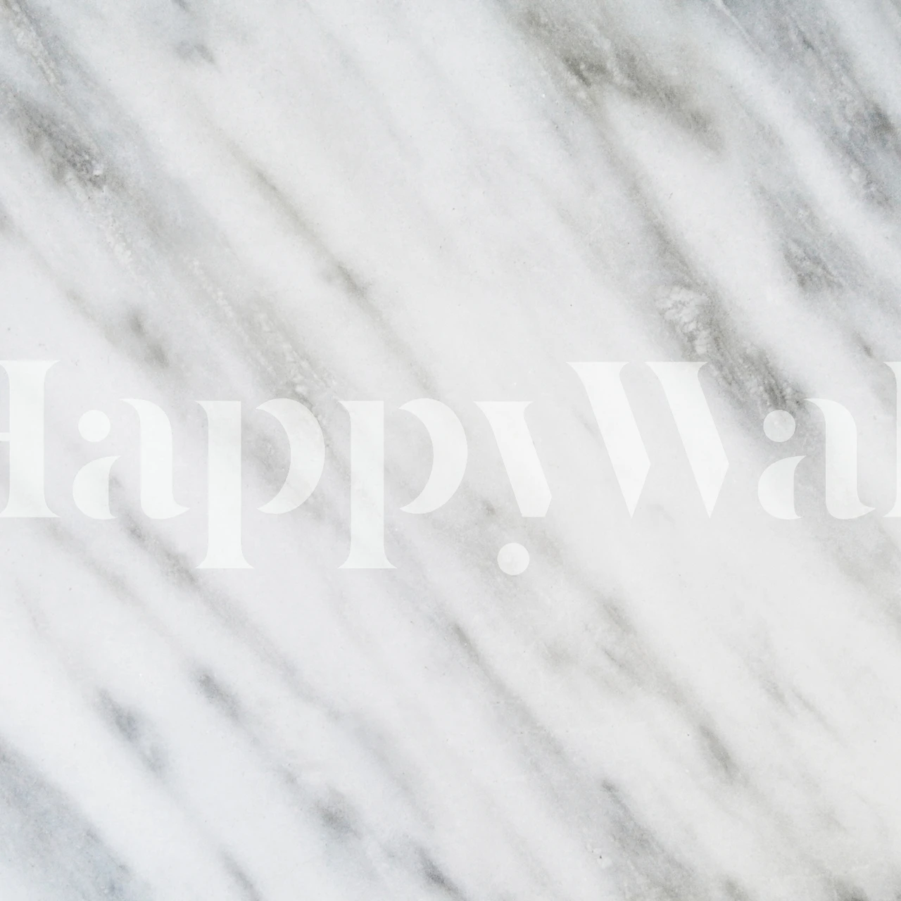 Carrara Italian Marble tapet i et rum