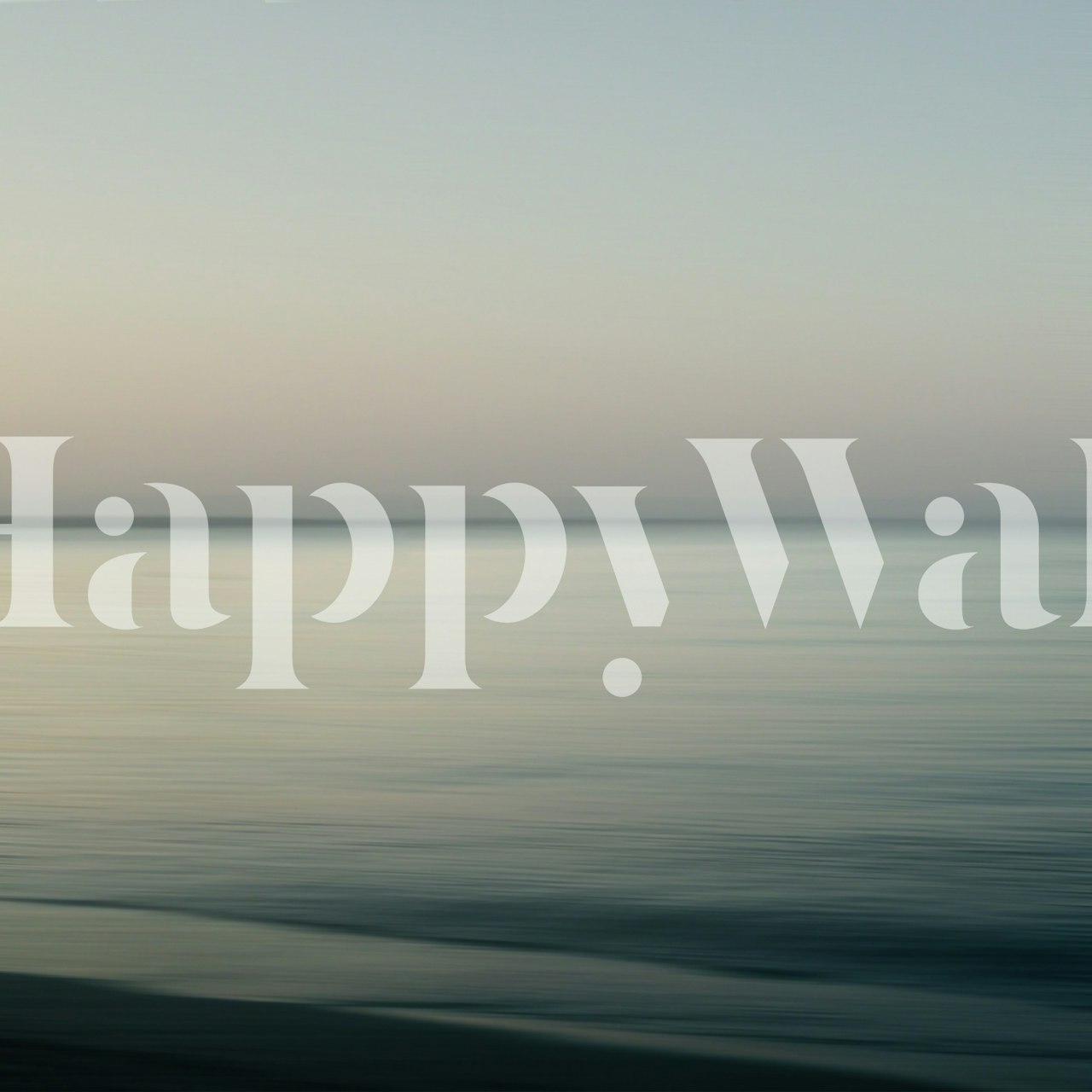 Tapeta Tranquility by the Sea u sobi