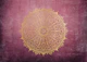 Mandala in Burgundy and Gold