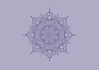 Lotus Mandala in Purple papiers peint