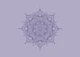Lotus Mandala in Purple