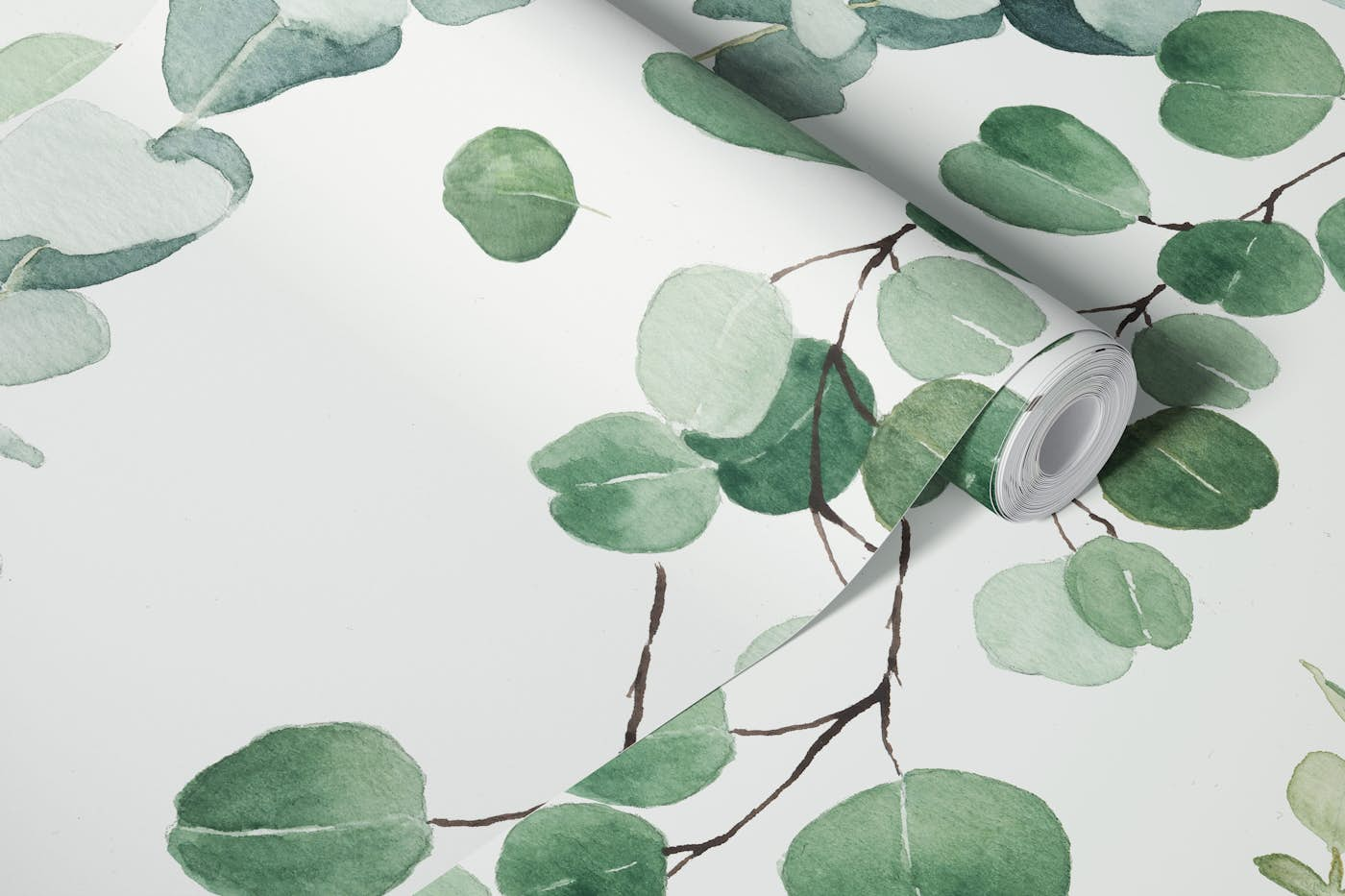 Eucalyptus Wall wallpaper roll