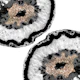Gray Black White Agate 4