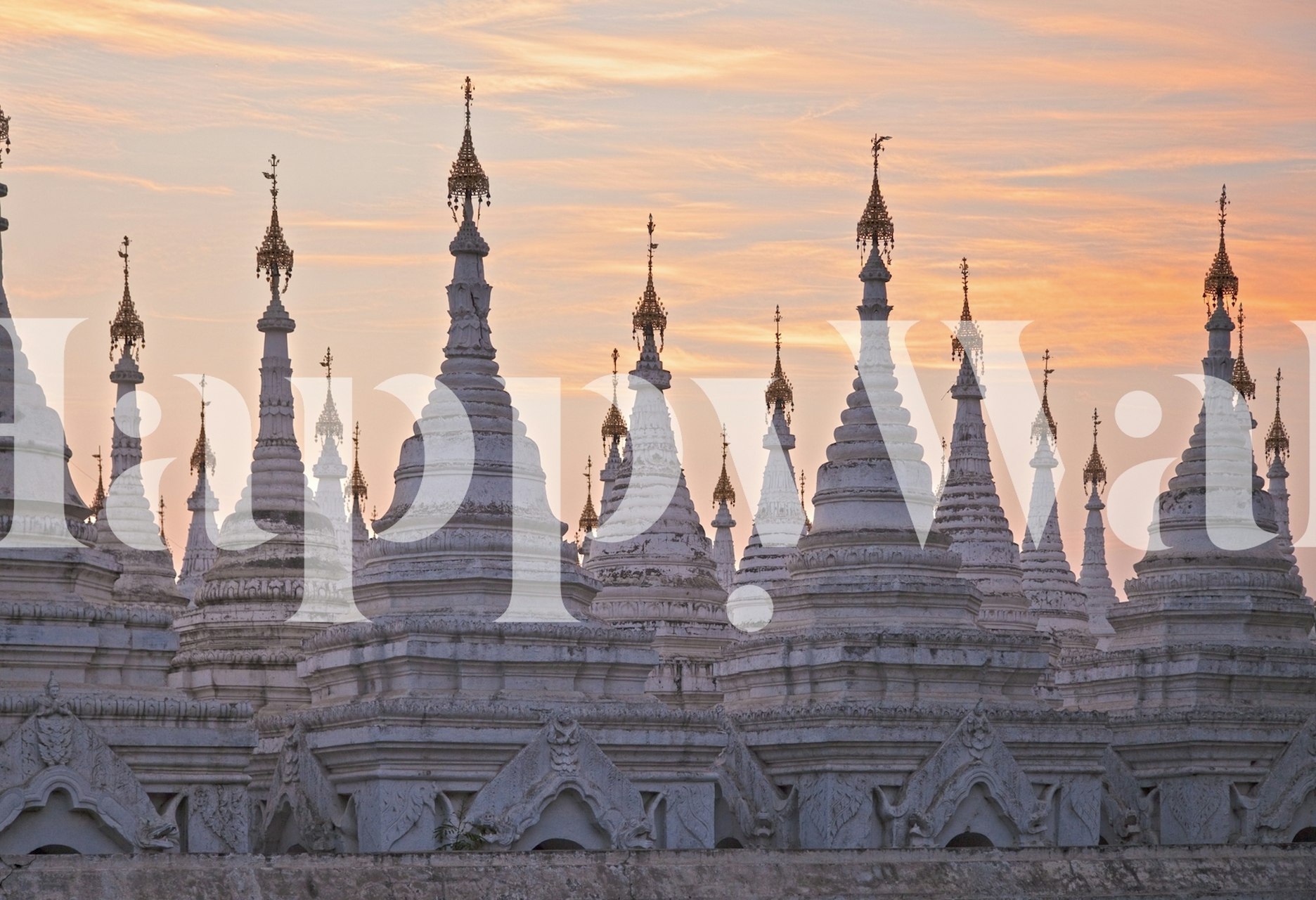 tapeta Sandamani Pagoda Mandalay w pokoju