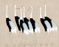 Japan Cranes tapet