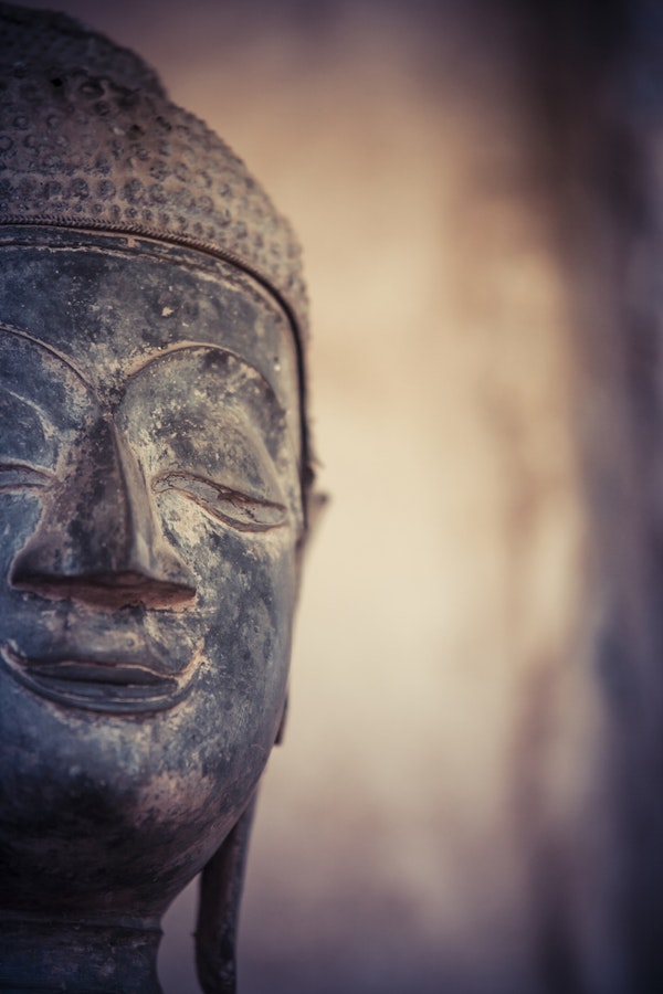 Buddha in Haw Phra Kaew Laos