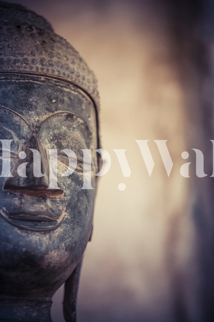 Buddha in Haw Phra Kaew tapet i rummet