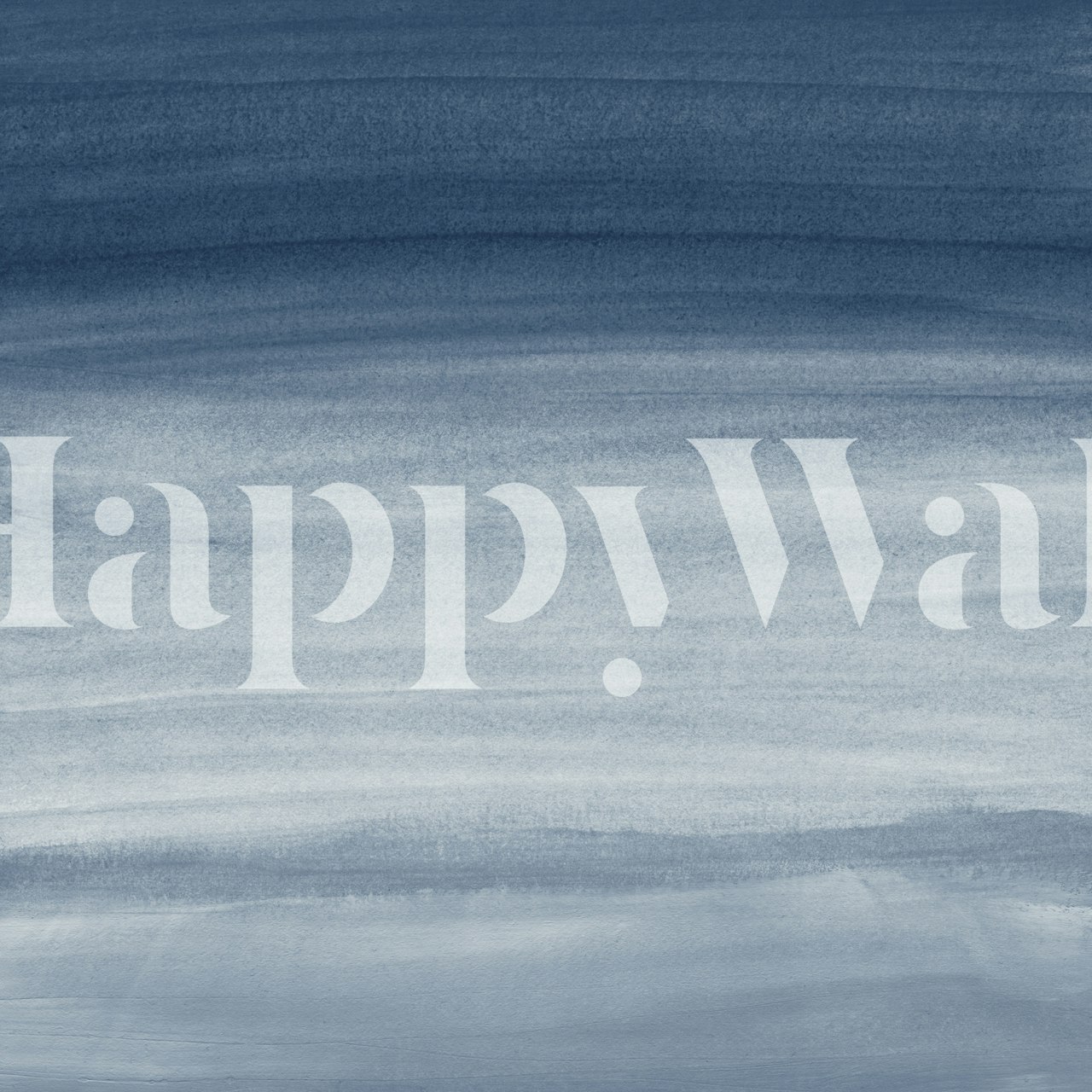 Navy blue brush stroke texture wallpaper