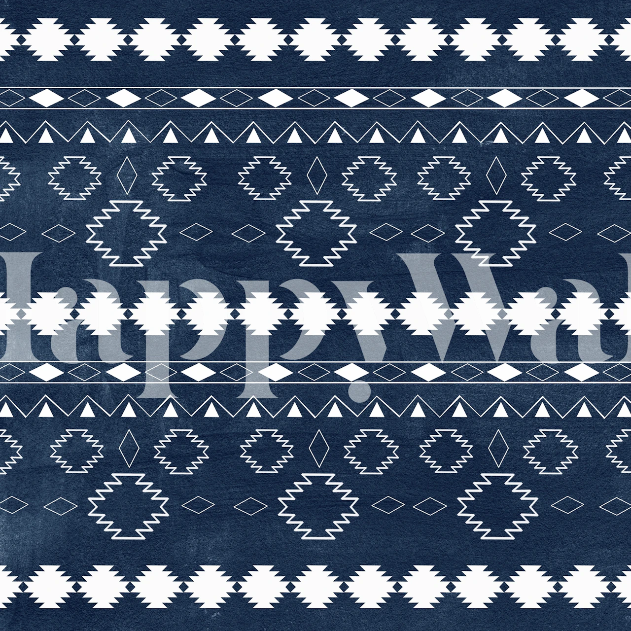 Tribal Boho Pattern Chic 2 wallpaper in a room