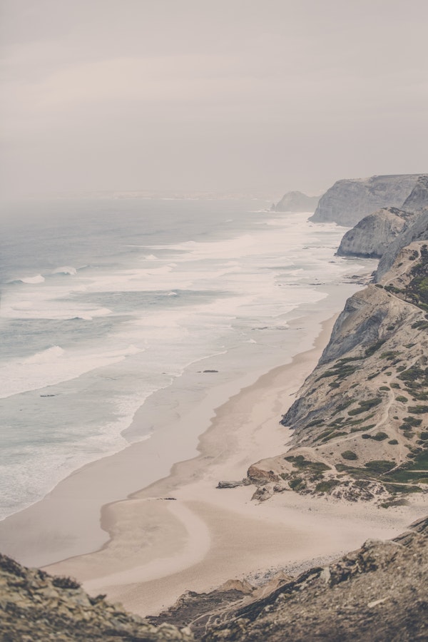 Pastel Portuguese Algarve View