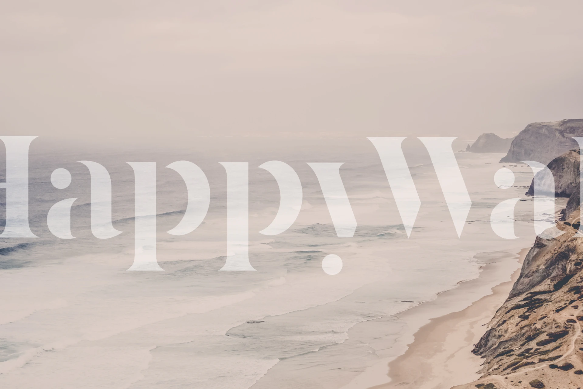 Pastel Portuguese Algarve Tapete in einem Raum