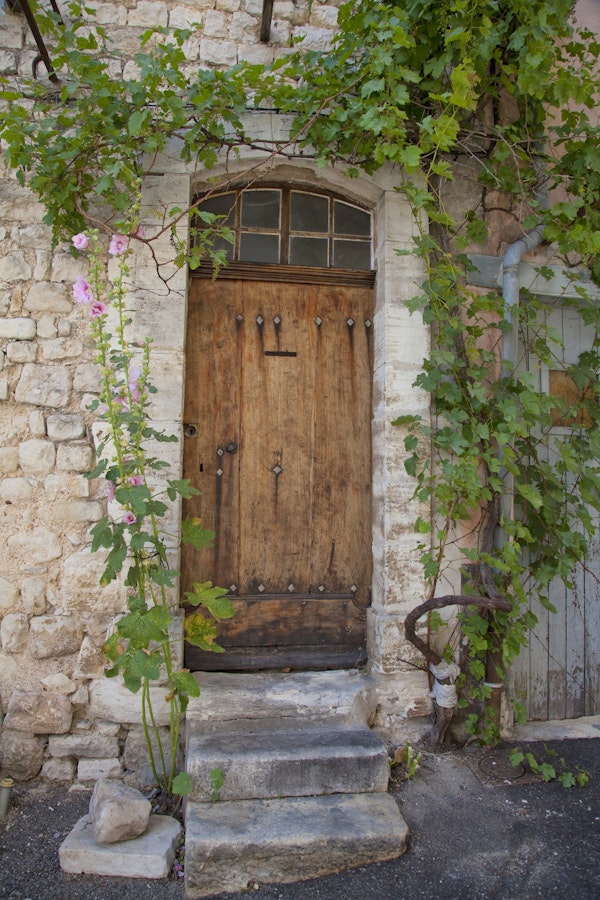 Rustic Door In Provence