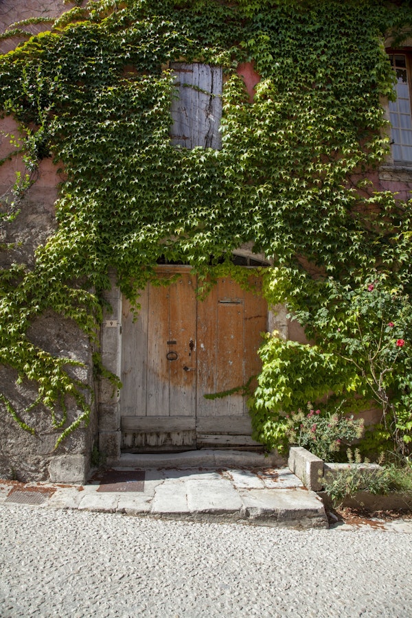 Vintage Door In Provence