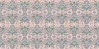 Blush maximalist foliage flowers pink tapete