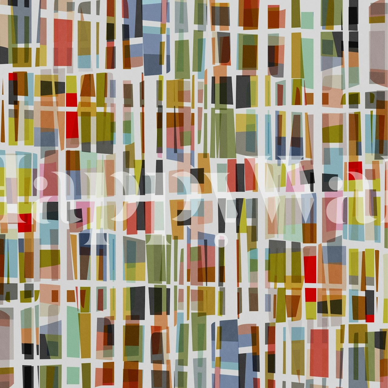 Abstract wallpaper with colorful vertical stripes in various colors