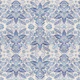 Delft blue vintage damask