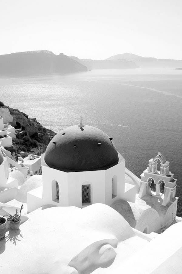 Santorini Oia Bliss BW 2
