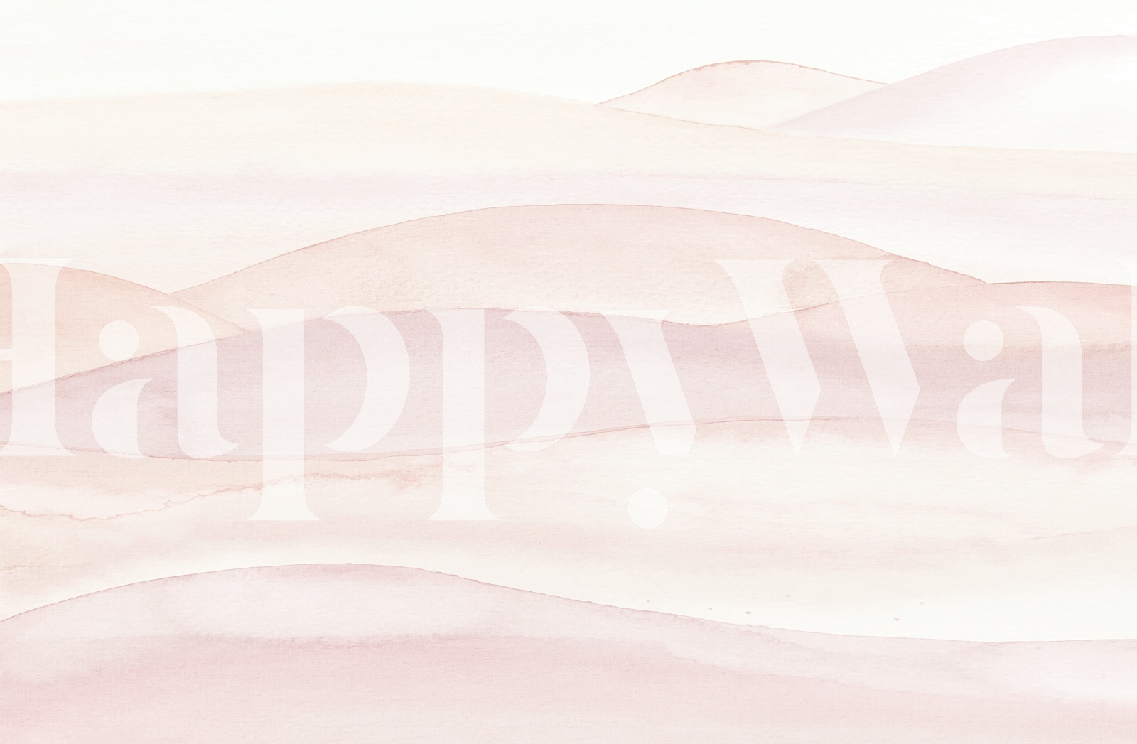 Buy Abstract blush dream landscape wallpaper Free shipping